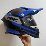 کلاه ادونچر و اندرو IBK آبی مشکی