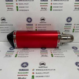 اگزوز قهرمانی آکراپوویچ ۳ گوش قرمز سایلنسر