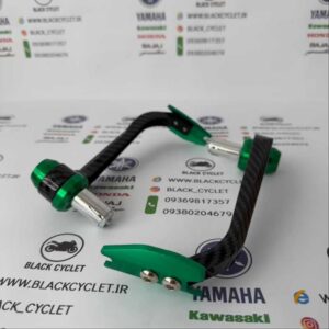 هندگارد کربن اسپرت موتورسیکلت سبز