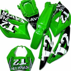 فلاپ کامل موتور تریل کویر T2 سبز