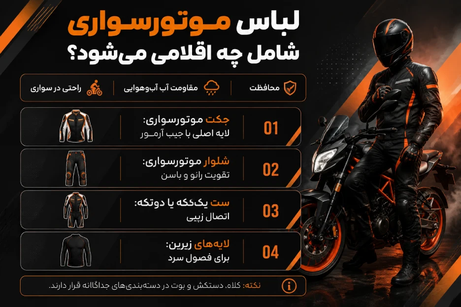 لباس موتور سواری