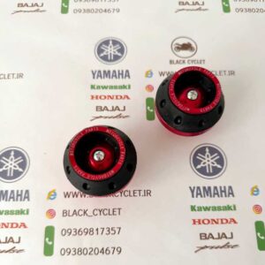 پرتکشن چرخ جلو رنتال موتورسیکلت رنگ قرمز