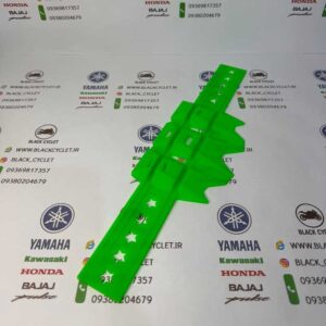 محافظ اگزوز سیلیکونی موتور تریل و کراس نسوز سبز