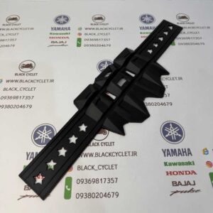 محافظ اگزوز سیلیکونی موتور تریل و کراس نسوز مشکی
